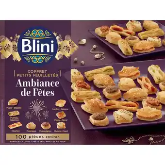 Carrefour Market Blini coffret petits feuilletés surgelés offre
