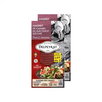 Carrefour Market Delpeyrat magret de canard tranché i.g.p. sud-ouest offre