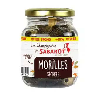 Sabarot morilles séchées