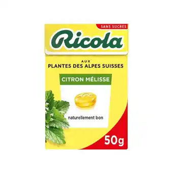 Sur tous les bonbons ricola 50g