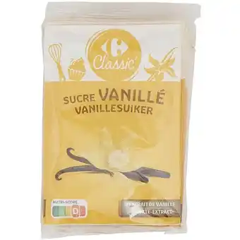 Carrefour Market Carrefour classic' sucre vanillé offre