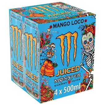 Carrefour Market Monster energy boisson énergisante offre