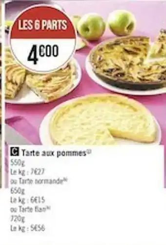 Géant Casino Tarte Aux Pommes offre