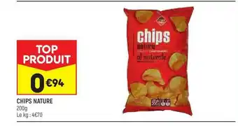 Leader Price Chips Nature offre
