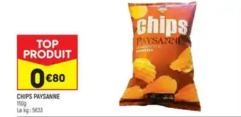 Leader Price Chips Paysanne offre