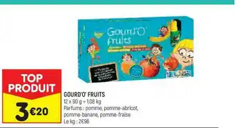 Leader Price Gourd'o' Fruits offre