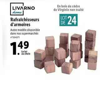 Lidl Rafraîchisseurs D'armoires Livarno Home offre