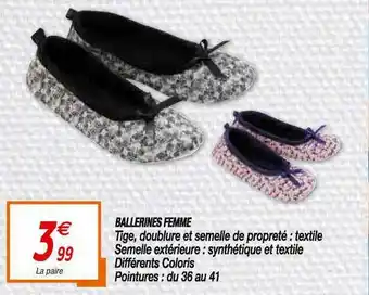 Ballerines Femme