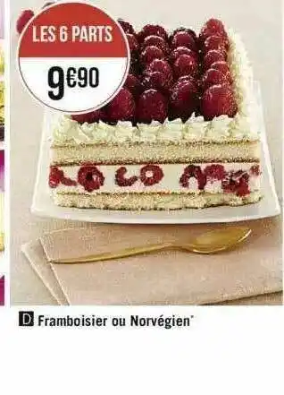 Spar Framboisier Ou Norvégien offre