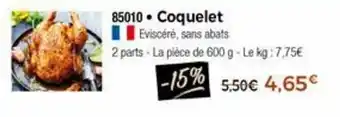 Thiriet Coquelet offre