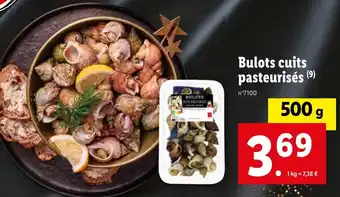 Lidl Bulots cuits pasteurisés (⁹) offre