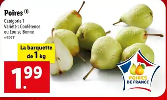 Lidl Poires (1) offre