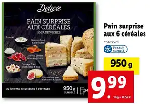 Lidl Pain surprise aux 6 céréales offre