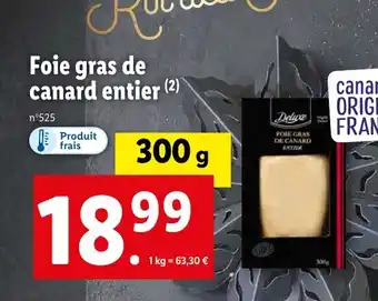 Lidl Foie gras de canard entier (2) offre
