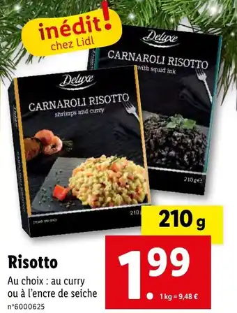 Lidl Risotto offre