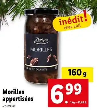 Lidl Morilles appertisées offre
