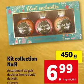 Lidl Kit collection Noël offre