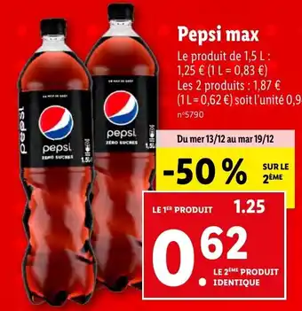 Pepsi max