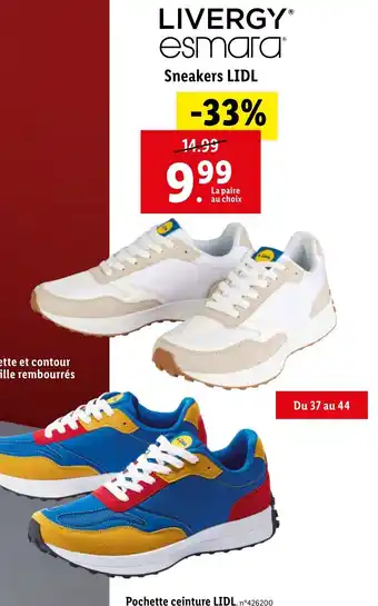 Lidl Sneakers LIDL offre