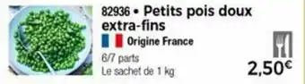Thiriet Petits pois doux extra-fins offre