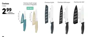 Lidl Couteau offre