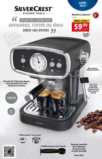 Lidl Machine à expresso offre