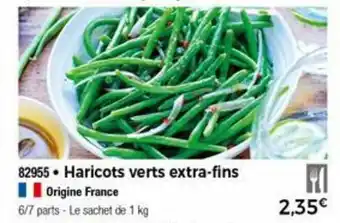 Haricots verts extra-fins
