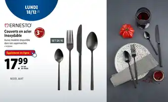 Lidl Couverts en acier inoxydable offre