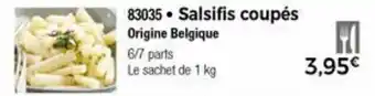 Thiriet Salsifis coupés offre