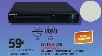 E.Leclerc LECTEUR DVD offre