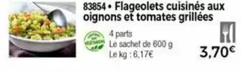 Thiriet Flageolets cuisinés aux oignons et tomates grillées offre
