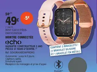 E.Leclerc MONTRE CONNECTÉE offre
