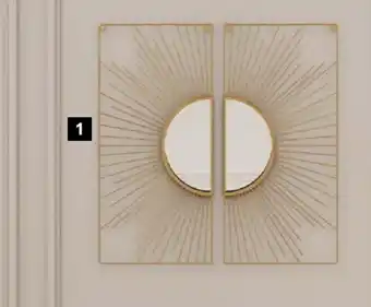 E.Leclerc MIROIR EFFET SOLEIL 2 PARTIES offre
