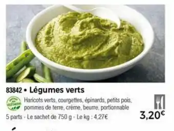 Thiriet Légumes verts offre