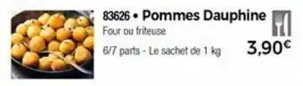 Thiriet Pommes dauphine offre