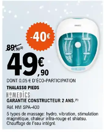 THALASSO PIEDS