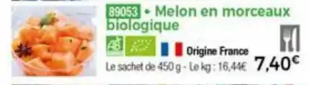 Thiriet Melon en morceaux offre