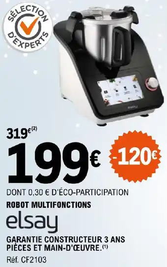 E.Leclerc ROBOT MULTIFONCTIONS offre