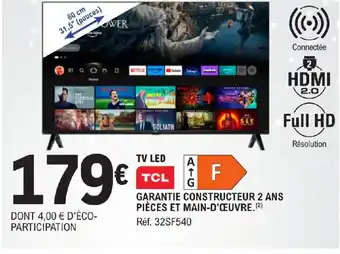 E.Leclerc TV LED offre