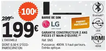 E.Leclerc BARRE DE SON offre