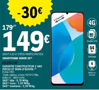 SMARTPHONE HONOR X6(4)