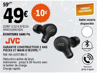 E.Leclerc ÉCOUTEURS SANS FIL offre