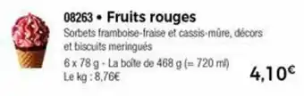 Thiriet Fruits rouges offre