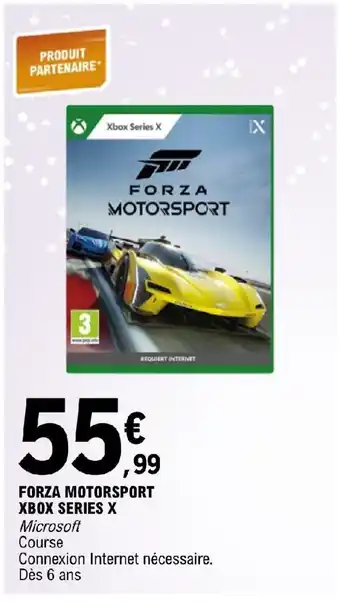 E.Leclerc FORZA MOTORSPORT XBOX SERIES X offre