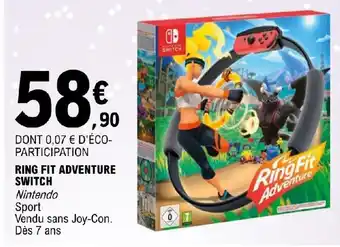 RING FIT ADVENTURE SWITCH
