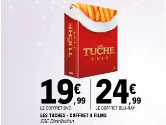 E.Leclerc LES TUCHES - COFFRET 4 FILMS offre