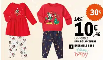 E.Leclerc ENSEMBLE BEBE offre