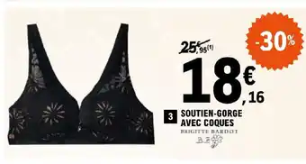 E.Leclerc SOUTIEN-GORGE AVEC COQUES offre