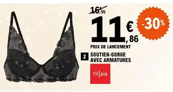 E.Leclerc SOUTIEN-GORGE AVEC ARMATURES offre