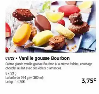 Thiriet Vanille gousse bourbon offre